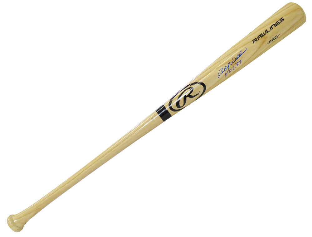 Billy Williams Signed Rawlings Pro Blonde Baseball Bat w/HOF'87 - WILBAT108 - Billy Williams Signed Rawlings Pro Blonde Baseball Bat w/HOF'87 product image