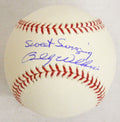 Billy Williams Signed Official MLB Baseball w/Sweet Swinging - WILBSB102 - Billy Williams Signed Official MLB Baseball w/Sweet Swinging product image