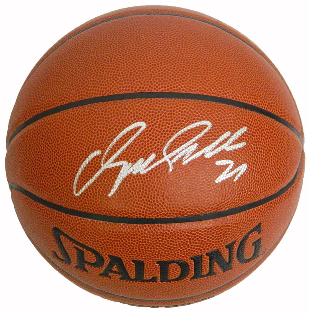 Dominique Wilkins Signed Spalding Indoor/Outdoor Basketball - WILBSK200 - Dominique Wilkins Signed Spalding Indoor/Outdoor Basketball product image