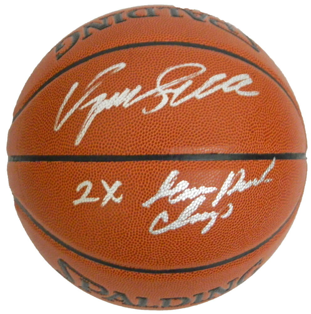 Dominique Wilkins Signed Spalding NBA Indoor/Outdoor Basketball w/2x Slam Dunk Champ - WILBSK203 - Dominique Wilkins Signed Spalding NBA Indoor/Outdoor Basketball w/2x Slam Dunk Champ product image