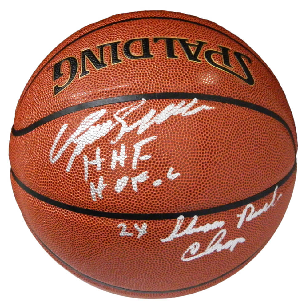 Dominique Wilkins Signed Spalding NBA I/O Basketball w/2x Dunk Champ, HOF 06, HHF - WILBSK211 - Dominique Wilkins Signed Spalding NBA I/O Basketball w/2x Dunk Champ, HOF 06, HHF product image