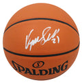 Dominique Wilkins Signed Spalding NBA Game Series Replica Basketball (In Silver) - WILBSK215 - Dominique Wilkins Signed Spalding NBA Game Series Replica Basketball (In Silver) product image