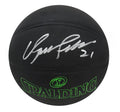 Dominique Wilkins Signed Spalding Phantom Black With Green Lettering NBA Basketball - WILBSK216 - Dominique Wilkins Signed Spalding Phantom Black With Green Lettering NBA Basketball product image
