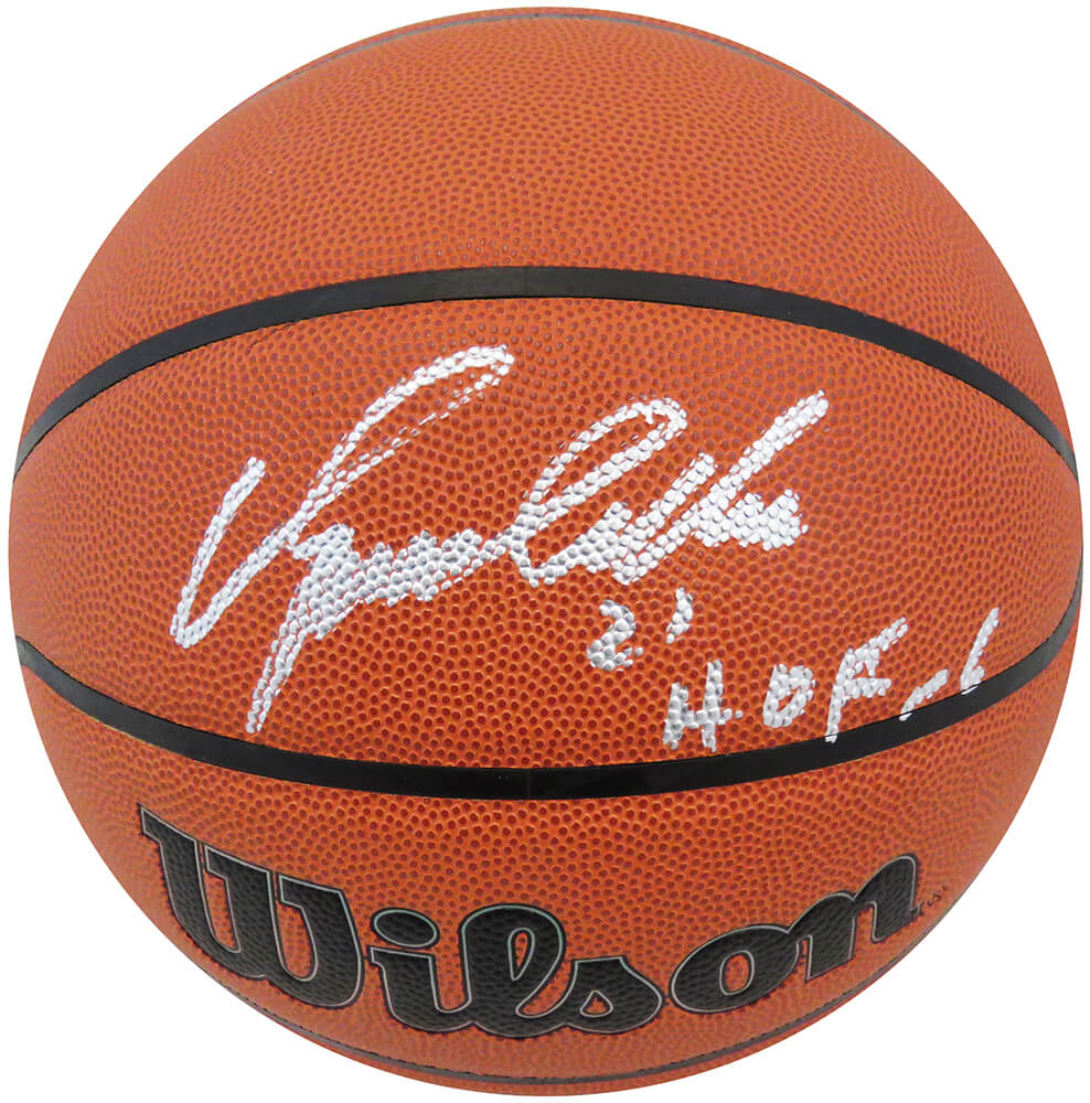 Dominique Wilkins Signed Wilson Indoor/Outdoor NBA Basketball w/HOF'06 - WILBSK218 - Dominique Wilkins Signed Wilson Indoor/Outdoor NBA Basketball w/HOF'06 product image