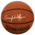 Lenny Wilkens Signed Spalding NBA Indoor/Outdoor Basketball - WILBSK230 - Lenny Wilkens Signed Spalding NBA Indoor/Outdoor Basketball product image