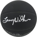 Lenny Wilkens Signed Wilson I/O Black 75th Anniversary Logo NBA Basketball - WILBSK237 - Lenny Wilkens Signed Wilson I/O Black 75th Anniversary Logo NBA Basketball product image
