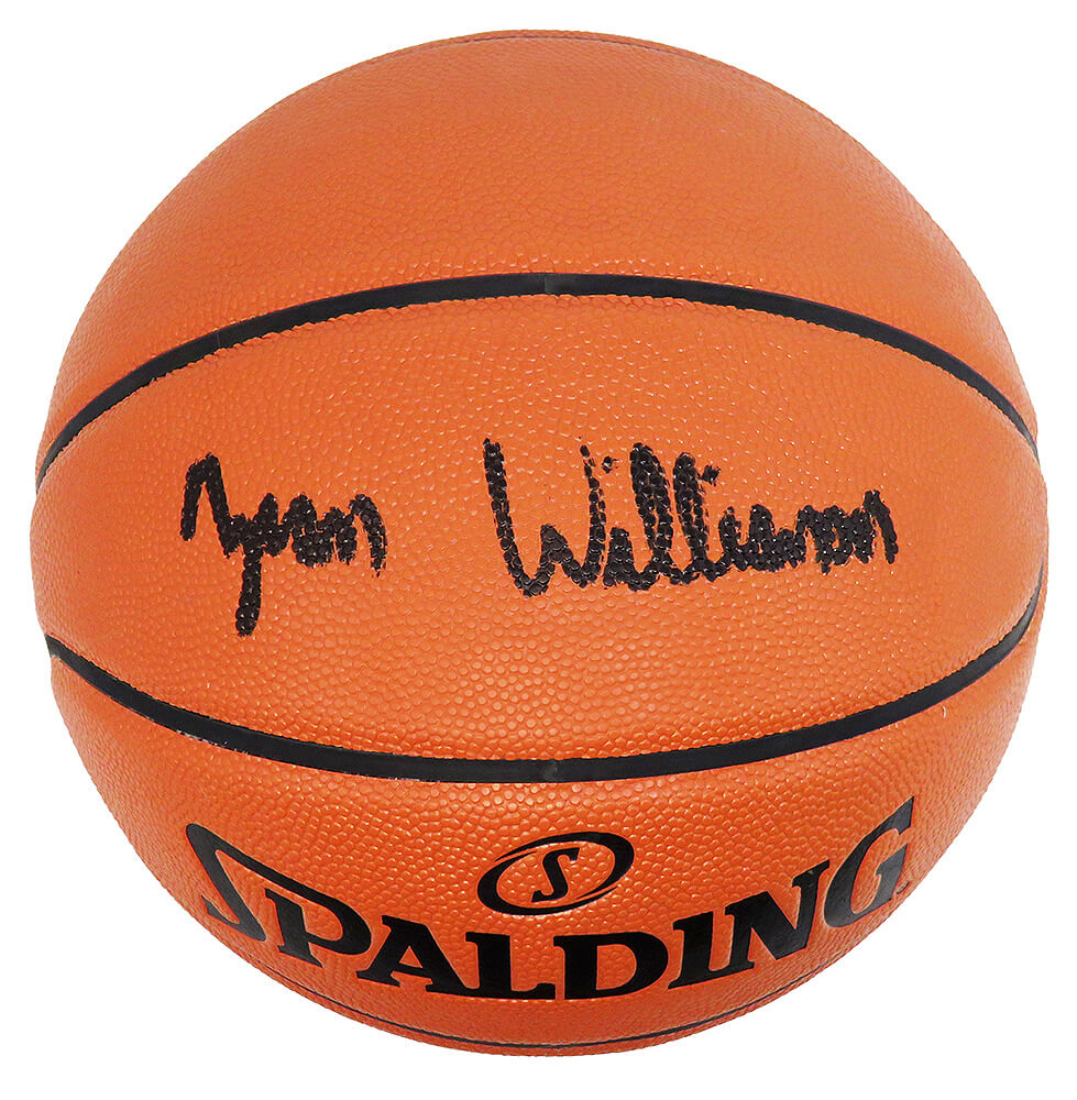 Zion Williamson Signed Spalding Game Series Replica NBA Basketball  (Fanatics) - WILBSK242 - Zion Williamson Signed Spalding Game Series Replica NBA Basketball (Fanatics) product image