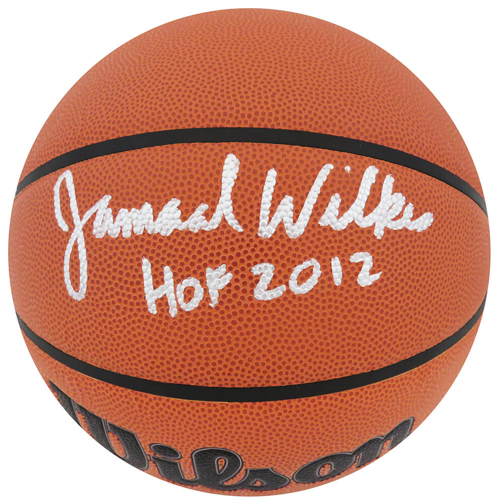 Jamaal Wilkes Signed Wilson Indoor/Outdoor NBA Basketball w/HOF 2012 - WILBSK250 - Jamaal Wilkes Signed Wilson Indoor/Outdoor NBA Basketball w/HOF 2012 product image