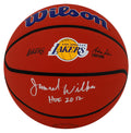 Jamaal Wilkes Signed Wilson Los Angeles Lakers Logo NBA Basketball w/HOF 2012 - WILBSK255 - Jamaal Wilkes Signed Wilson Los Angeles Lakers Logo NBA Basketball w/HOF 2012 product image