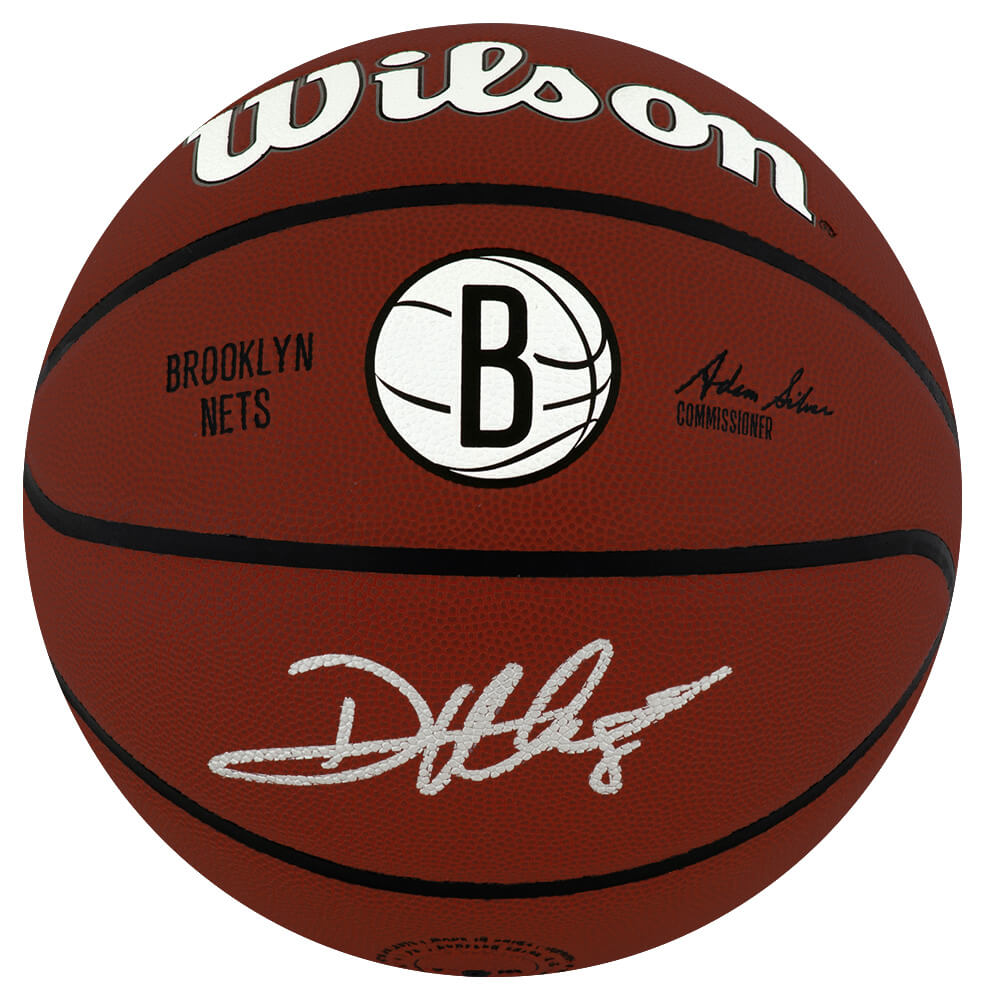 Deron Williams Signed Brooklyn Nets Logo Wilson Alliance NBA Basketball - WILBSK285 - Deron Williams Signed Brooklyn Nets Logo Wilson Alliance NBA Basketball product image