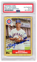 Billy Williams Signed Cubs 2013 Topps Baseball Trading Card #CUBS-16 - (PSA Encapsulated) - WILCAR106 - Billy Williams Signed Cubs 2013 Topps Baseball Trading Card #CUBS-16 - (PSA Encapsulated) product image