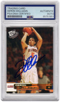 Deron Williams Signed Illinois 2005 Press Pass Gold Rookie Basketball Card #G36 - (PSA Encapsulated) - WILCAR222 - Deron Williams Signed Illinois 2005 Press Pass Gold Rookie Basketball Card #G36 - (PSA Encapsulated) product image