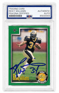 Ricky Williams Signe New Orleans Saints 1999 Score Football Rookie Card #222 - (PSA Encapsulated) - WILCAR320 - Ricky Williams Signe New Orleans Saints 1999 Score Football Rookie Card #222 - (PSA Encapsulated) product image