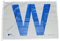 Billy Williams Signed Chicago Cubs 27x37 White W Flag - WILFLG101 - Billy Williams Signed Chicago Cubs 27x37 White W Flag product image