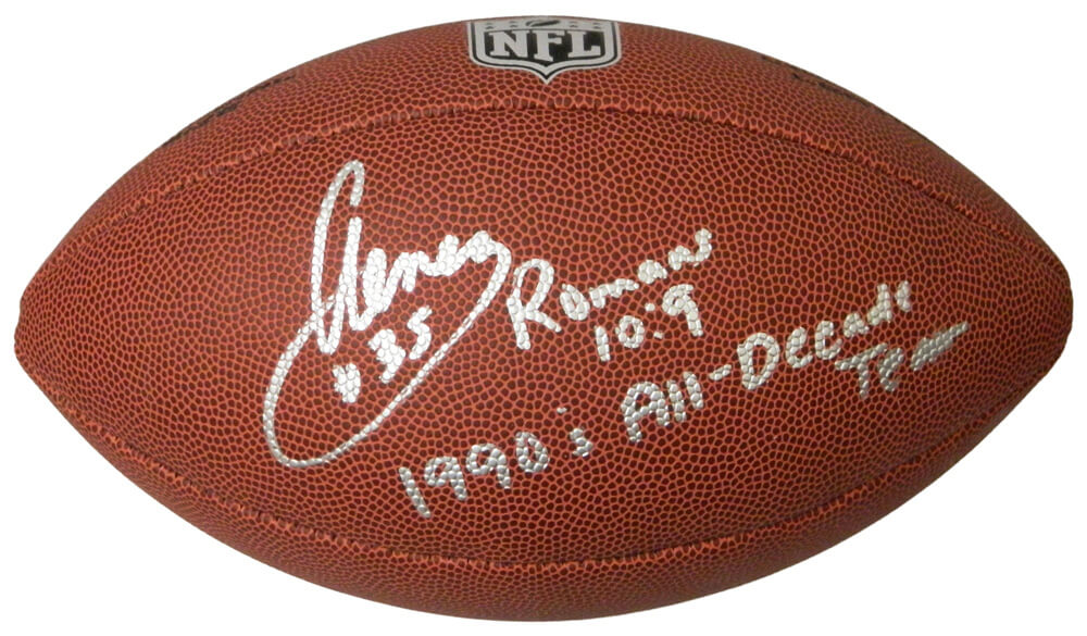 Aeneas Williams Signed Wilson Limited Full Size NFL Football w/1990's All Decade Team - WILFTB301 - Aeneas Williams Signed Wilson Limited Full Size NFL Football w/1990's All Decade Team product image