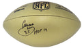 Aeneas Williams Signed Wilson Duke Gold Metallic NFL Full Size Replica Football w/HOF'14 - WILFTB304 - Aeneas Williams Signed Wilson Duke Gold Metallic NFL Full Size Replica Football w/HOF'14 product image