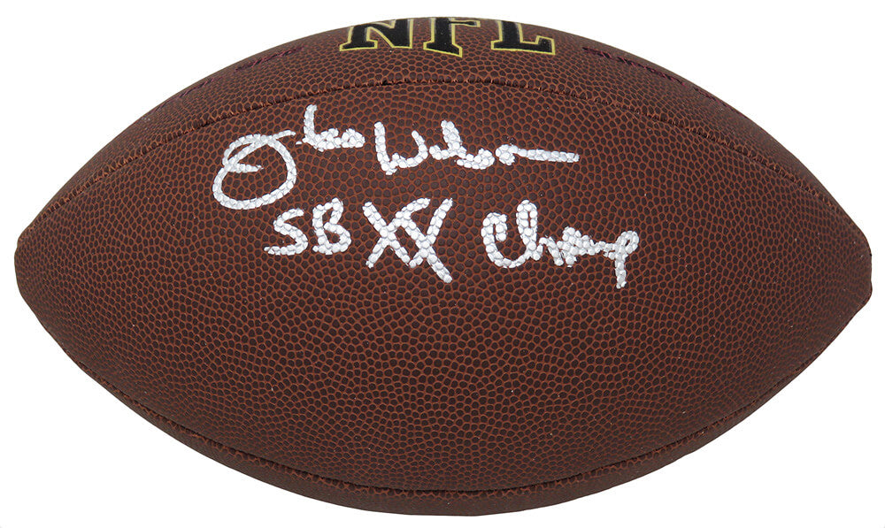 Otis Wilson Signed Wilson Super Grip Full Size NFL Football w/SB XX Champs - WILFTB311 - Otis Wilson Signed Wilson Super Grip Full Size NFL Football w/SB XX Champs product image