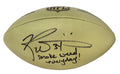 Ricky Williams Signed Wilson Duke Gold Metallic NFL Full Size Replica Football w/Smoke Weed Everyday - WILFTB326 - Ricky Williams Signed Wilson Duke Gold Metallic NFL Full Size Replica Football w/Smoke Weed Everyday product image