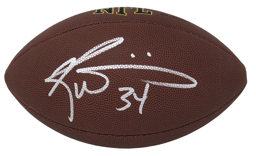 Ricky Williams Signed Wilson Super Grip Full Size NFL Football - WILFTB327 - Ricky Williams Signed Wilson Super Grip Full Size NFL Football product image
