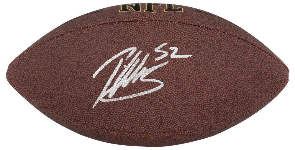 Patrick Willis Signed Wilson Super Grip Full Size NFL Football - WILFTB350 - Patrick Willis Signed Wilson Super Grip Full Size NFL Football product image
