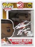 Dominique Wilkins Signed Atlanta Hawks NBA Funko Pop Doll #104 w/HOF'06 - WILFUN201 - Dominique Wilkins Signed Atlanta Hawks NBA Funko Pop Doll #104 w/HOF'06 product image