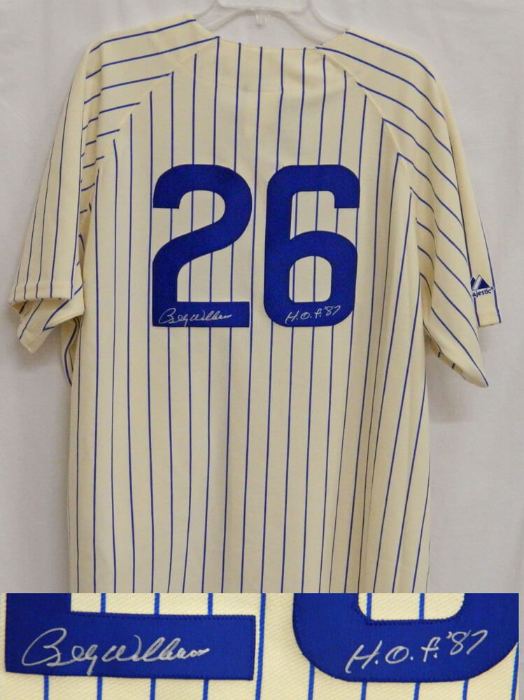 Billy Williams Signed Cubs Throwback Cooperstown Collection Jersey w/HOF'87 - WILJRY100 - Billy Williams Signed Cubs Throwback Cooperstown Collection Jersey w/HOF'87 product image