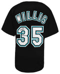 Dontrelle Willis Signed Black Custom Baseball Jersey w/03 ROY - WILJRY111 - Dontrelle Willis Signed Black Custom Baseball Jersey w/03 ROY product image