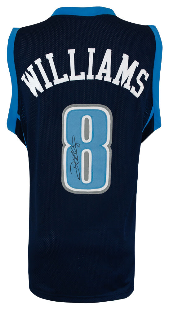Deron Williams Signed Navy Custom Basketball Jersey - WILJRY244 - Deron Williams Signed Navy Custom Basketball Jersey product image
