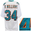 Ricky Williams Signed White Custom Football Jersey w/Smoke Weed Everyday - WILJRY327 - Ricky Williams Signed White Custom Football Jersey w/Smoke Weed Everyday product image