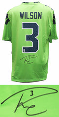 Russell Wilson Signed Seattle Seahawks Green Nike Football Jersey - WILJRY330 - Russell Wilson Signed Seattle Seahawks Green Nike Football Jersey product image