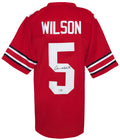 Garrett Wilson Signed Red Custom College Football Jersey - (Beckett COA) - WILJRY356 - Garrett Wilson Signed Red Custom College Football Jersey - (Beckett COA) product image