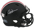 Garrett Wilson Signed Ohio State Buckeyes Black Riddell Speed Mini Helmet - (Fanatics) - WILMIN305 - Garrett Wilson Signed Ohio State Buckeyes Black Riddell Speed Mini Helmet - (Fanatics) product image