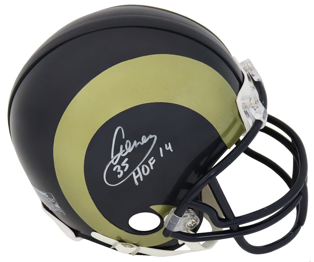 Aeneas Williams Signed Rams Riddell Mini Helmet w/HOF'14 - WILMIN314 - Aeneas Williams Signed Rams Riddell Mini Helmet w/HOF'14 product image