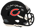 Otis Wilson Signed Chicago Bears Riddell Speed Mini Helmet w/#55 - WILMIN324 - Otis Wilson Signed Chicago Bears Riddell Speed Mini Helmet w/#55 product image