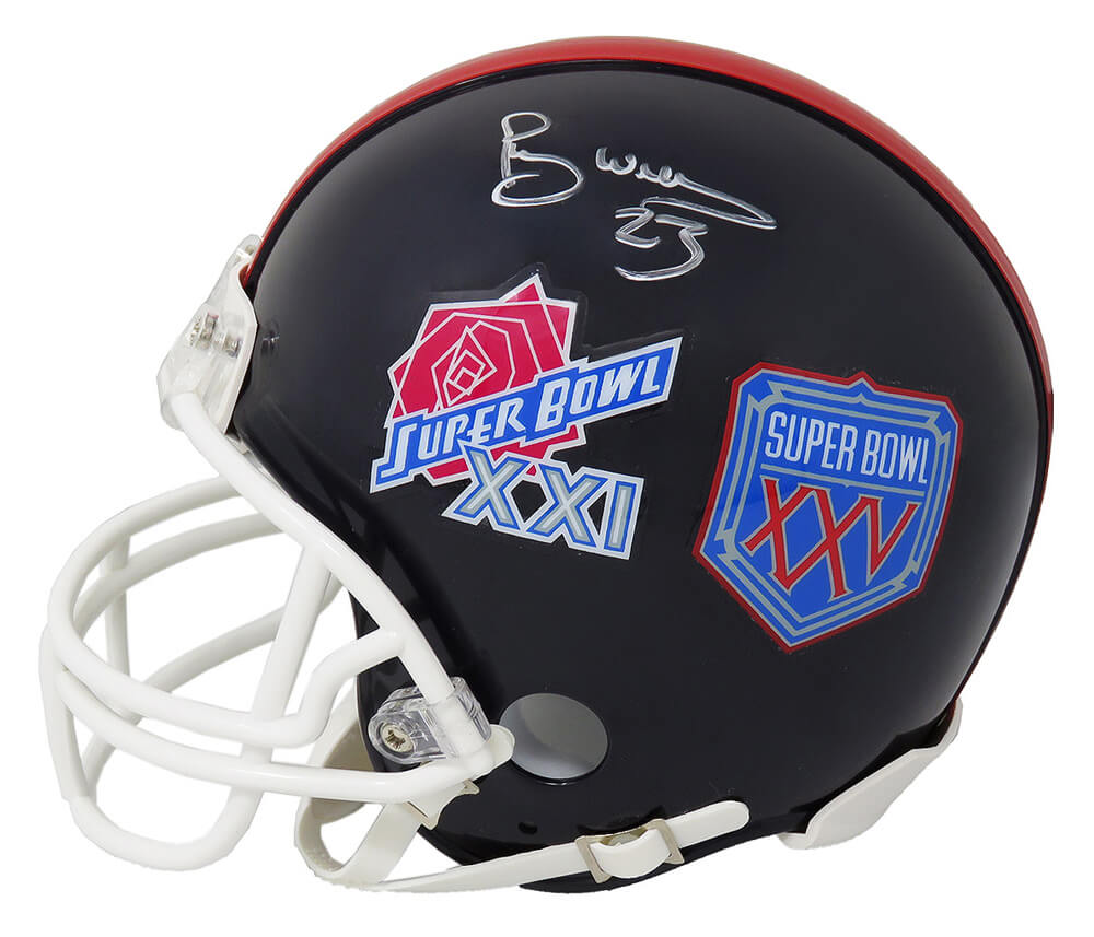 Perry Williams Signed New York Giants Super Bowl XXI & XXV Champs Logo Riddell Mini Helmet - WILMIN331 - Perry Williams Signed New York Giants Super Bowl XXI & XXV Champs Logo Riddell Mini Helmet product image