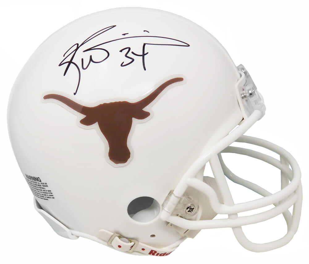 Ricky Williams Signed Texas Longhorns Riddell Mini Helmet - WILMIN345 - Ricky Williams Signed Texas Longhorns Riddell Mini Helmet product image