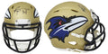 Ricky Williams Signed Baltimore Ravens AMP Riddell Speed Mini Helmet - WILMIN347 - Ricky Williams Signed Baltimore Ravens AMP Riddell Speed Mini Helmet product image