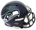 Russell Wilson Signed Seattle Seahawks Riddell Mini Helmet - WILMIN350 - Russell Wilson Signed Seattle Seahawks Riddell Mini Helmet product image