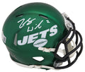 Zach Wilson Signed New York Jets Green Riddell Speed Mini Helmet (Beckett) - WILMIN380 - Zach Wilson Signed New York Jets Green Riddell Speed Mini Helmet (Beckett) product image