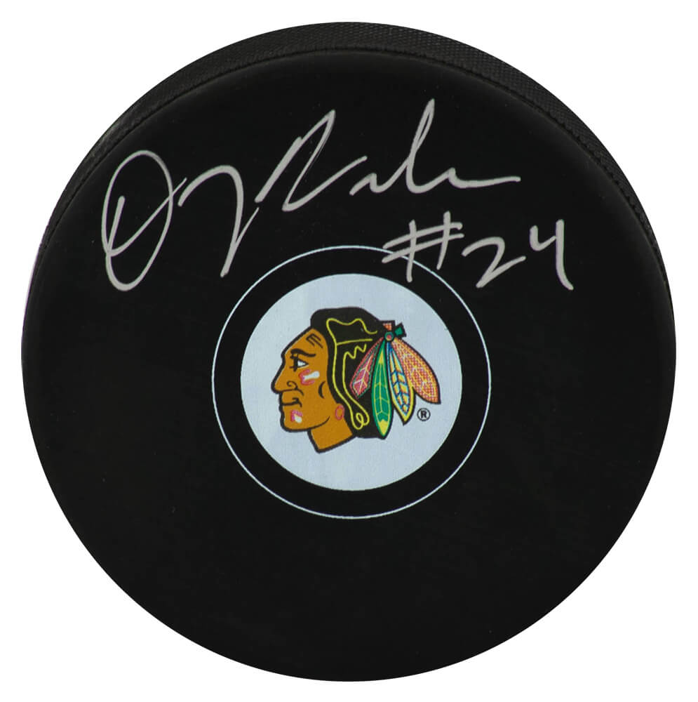 Doug Wilson Signed Chicago Blackhawks Logo Hockey Puck - WILPUC400 - Doug Wilson Signed Chicago Blackhawks Logo Hockey Puck product image