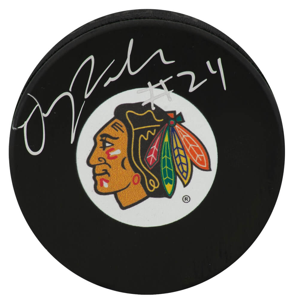 Doug Wilson Signed Chicago Blackhawks (Medium) Logo Hockey Puck - WILPUC401 - Doug Wilson Signed Chicago Blackhawks (Medium) Logo Hockey Puck product image