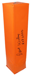 Dave Wilcox Signed Orange Endzone Pylon w/HOF 2000 - WILPYL315 - Dave Wilcox Signed Orange Endzone Pylon w/HOF 2000 product image