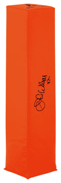 Otis Wilson Signed BSN Orange Football Endzone Pylon - WILPYL326 - Otis Wilson Signed BSN Orange Football Endzone Pylon product image