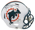 Ricky Williams Signed Miami Dolphins 1990's Style Throwback Riddell Full Size Speed Replica Helmet - WILREP323 - Ricky Williams Signed Miami Dolphins 1990's Style Throwback Riddell Full Size Speed Replica Helmet product image
