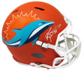 Ricky Williams Signed Miami Dolphins AMP Alternate Riddell Full Size Speed Replica Helmet - WILREP310 - Ricky Williams Signed Miami Dolphins AMP Alternate Riddell Full Size Speed Replica Helmet product image
