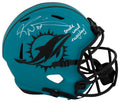 Ricky Williams Signed Miami Dolphins RAVE Riddell Full Size Speed Replica Helmet w/Smoke Weed Everyday - WILREP366 - Ricky Williams Signed Miami Dolphins RAVE Riddell Full Size Speed Replica Helmet w/Smoke Weed Everyday product image