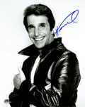 Henry Winkler Signed Happy Days The Fonz Thumbs Up B&W 8x10 Photo - WIN08P504 - Henry Winkler Signed Happy Days The Fonz Thumbs Up B&W 8x10 Photo product image