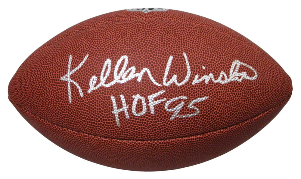 Kellen Winslow Signed Wilson Limited Full Size NFL Football w/HOF 95 - WINFTB311 - Kellen Winslow Signed Wilson Limited Full Size NFL Football w/HOF 95 product image