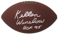 Kellen Winslow Signed Wilson Super Grip Full Size NFL Football w/HOF'95 - WINFTB312 - Kellen Winslow Signed Wilson Super Grip Full Size NFL Football w/HOF'95 product image