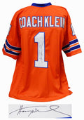 Henry Winkler Signed Coach Klein Orange Custom Football Jersey - WINJRY504 - Henry Winkler Signed Coach Klein Orange Custom Football Jersey product image